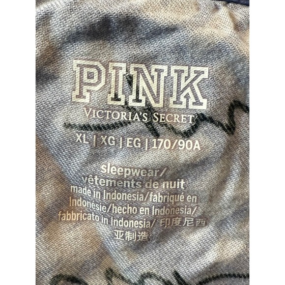 PINK Victoria's Secret Sleep Lounge Shorts Love Print Pajama Bottoms XL - Picture 3 of 3